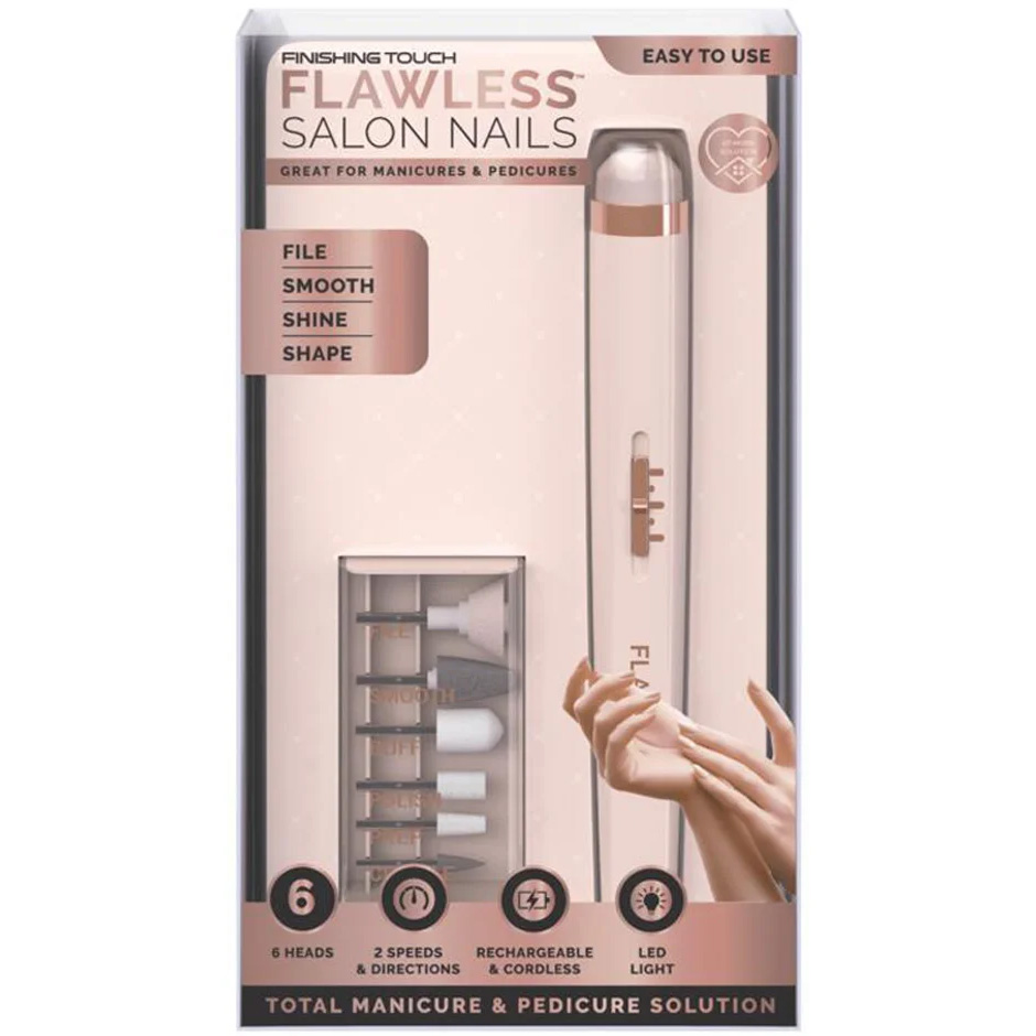 FT Flawless Salon Nails Rechargeable, Flawless Neglepleie Hudpleie - Kroppspleie - Hender & Føtter - Neglepleie