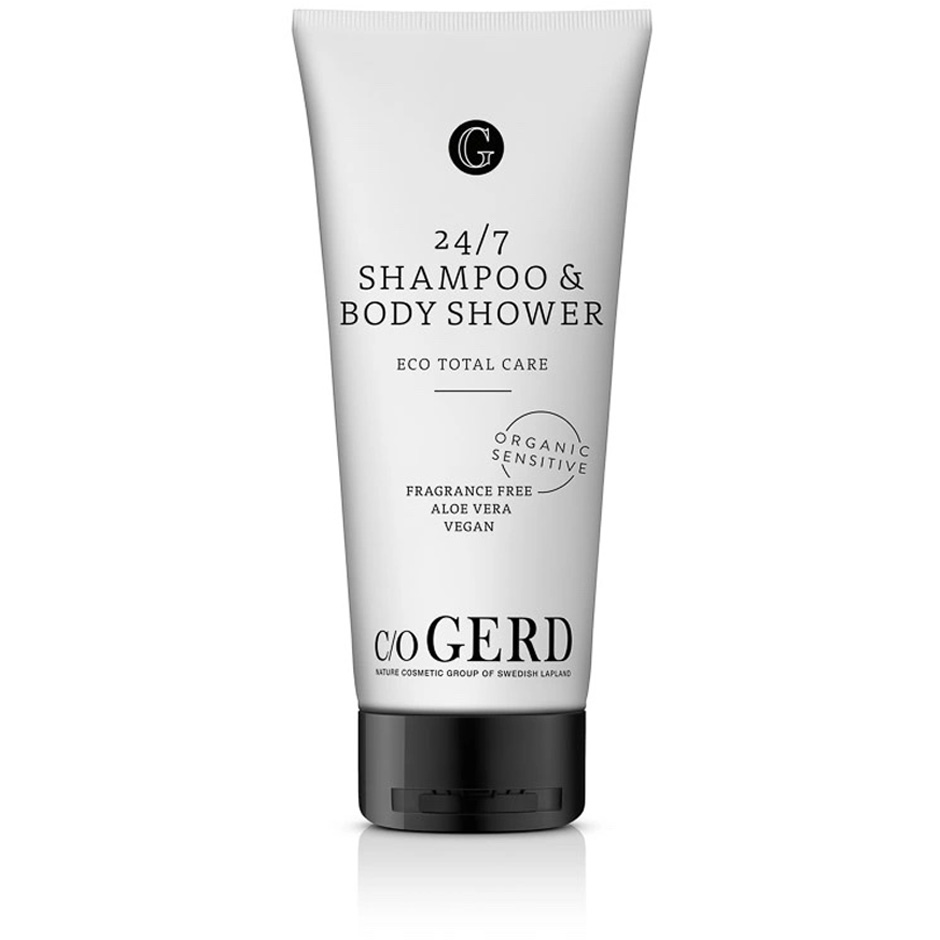 24/7 Shampoo & Body Shower, 200 ml c/o GERD Bad- & Dusjkrem Hudpleie - Kroppspleie - Dusj & Bad - Bad- & Dusjkrem