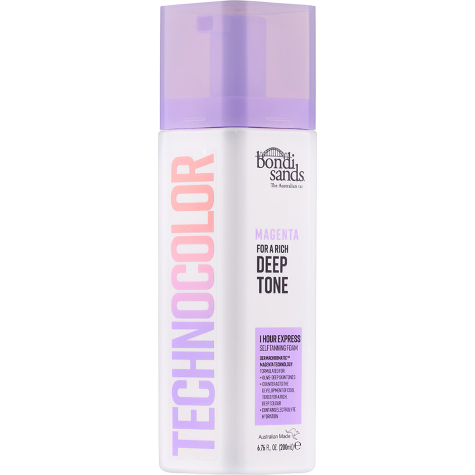 Technocolor 1h Express Self Tanning Foam, 200 ml Bondi Sands Bronzing Hudpleie - Solprodukter - Selvbruning - Bronzing