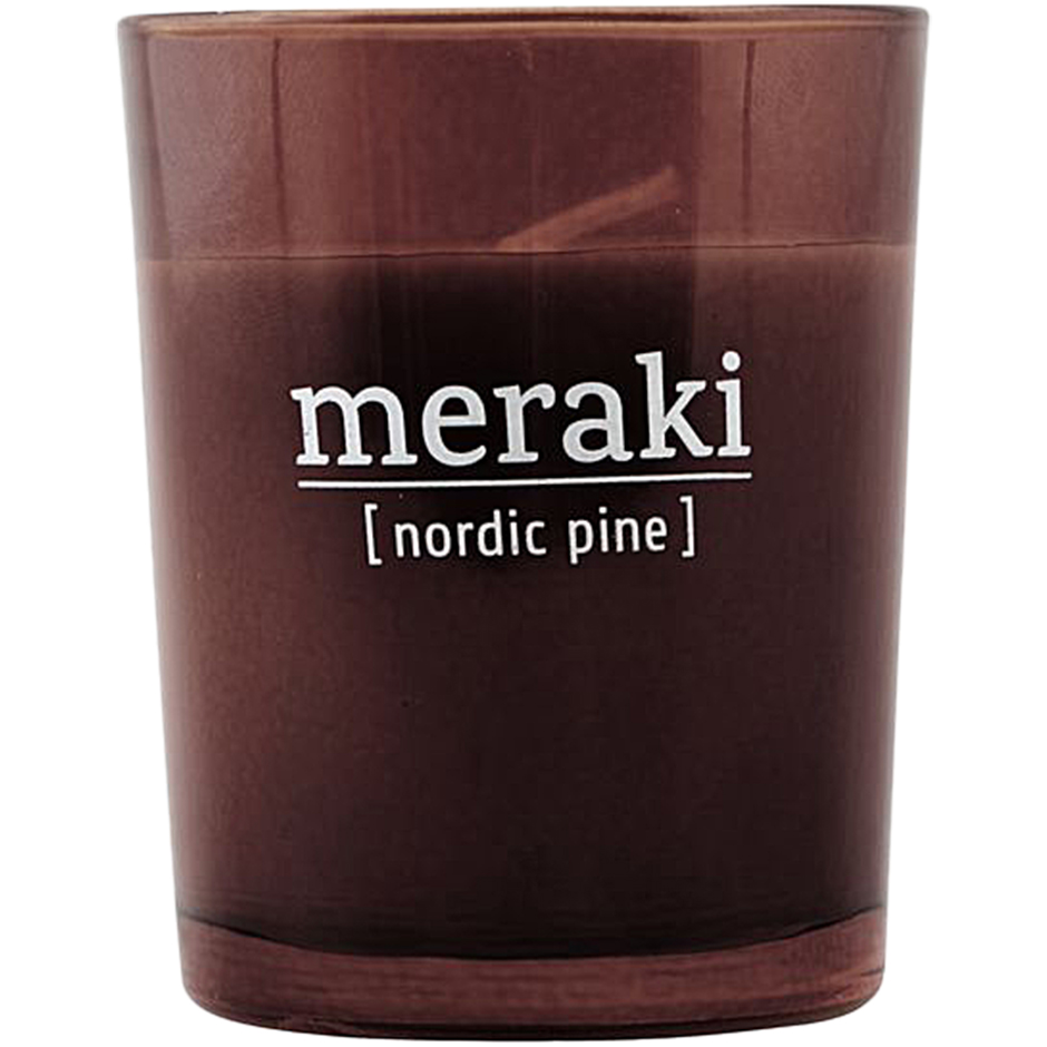 Nordic Pine Scented Candle, Meraki Duftlys Til Hjemmet - Romduft - Duftlys