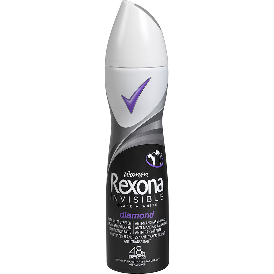 Deo Spray Black&White, 150 ml Rexona Damedeodorant