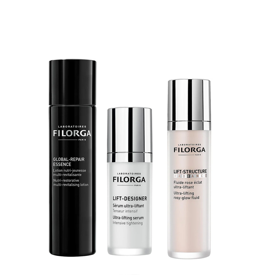 Glowing Skin Firming Routine, Filorga Sett / Esker Hudpleie - Ansiktspleie - Sett / Esker