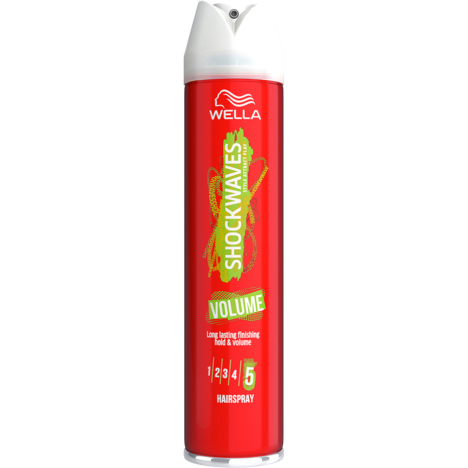 Wellashockwaves Volume Hairspray, 250 ml Wella Styling Hårstyling Hårpleie - Hårpleieprodukter - Hårstyling