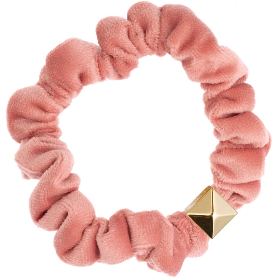 Velvet Mini Scrunchie, Dark Hårstrikker Accessories - Håraccessoarer - Hårstrikker
