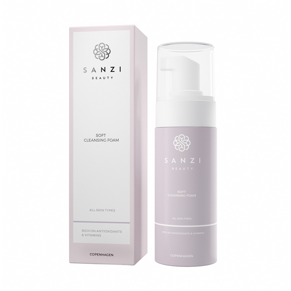 Soft Cleansing Foam, 150 ml Sanzi Beauty Ansiktsrengjøring Hudpleie - Ansiktspleie - Ansiktsrengjøring