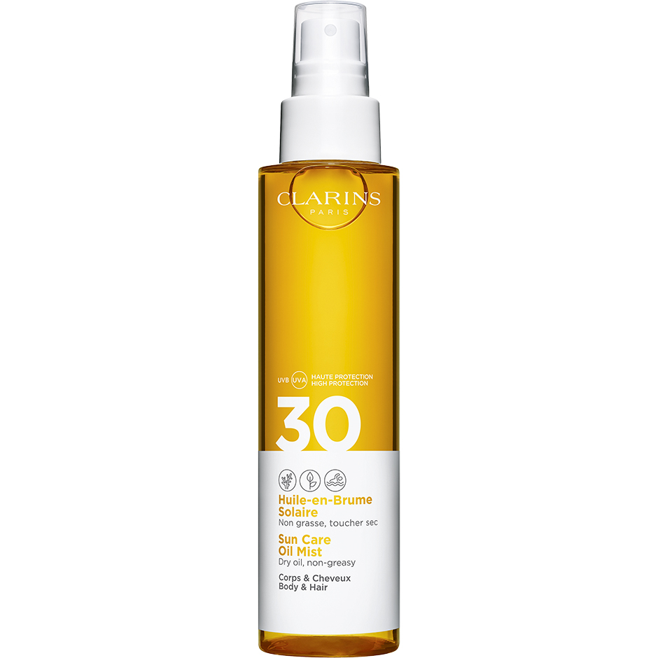 Clarins Sun Care Oil Mist For Body SPF30, 150 ml Clarins Solkrem test