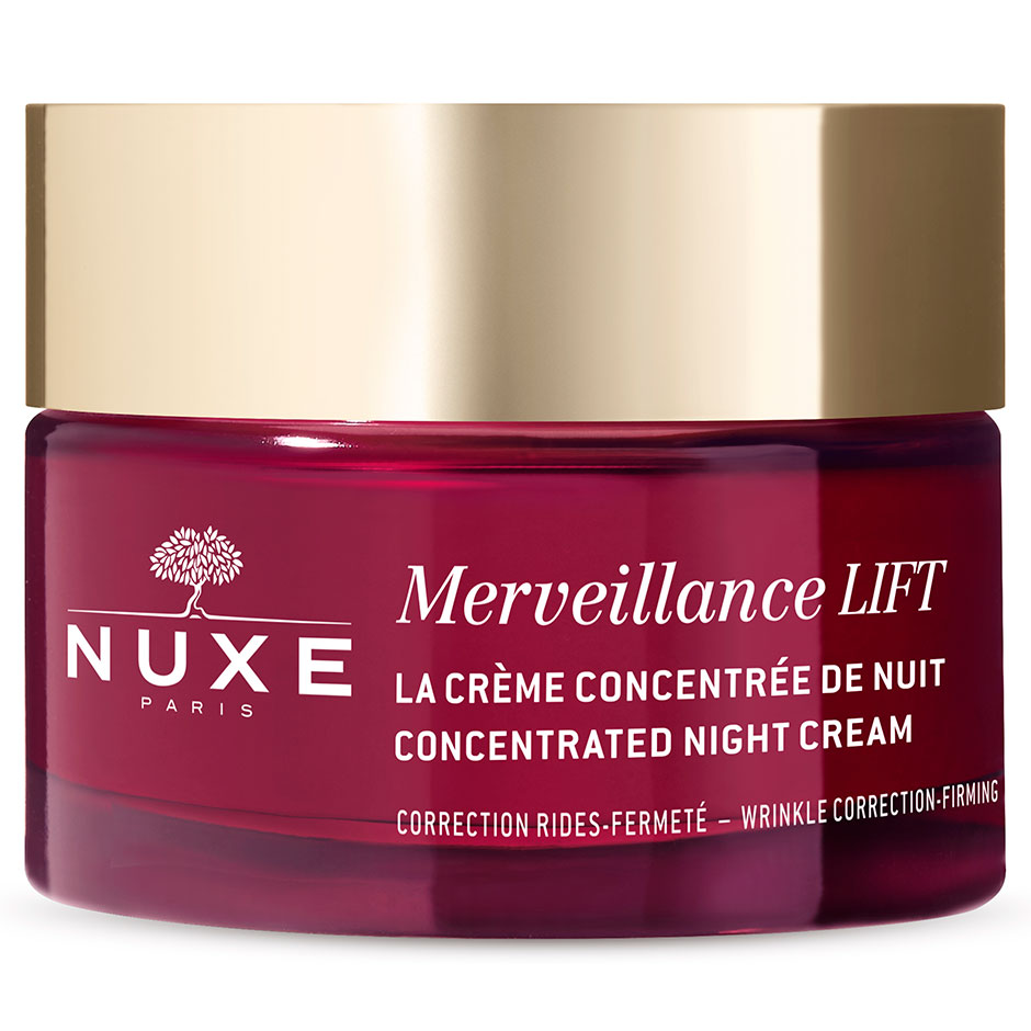 Merveillance LIFT Concentrated Night Cream, 50 ml Nuxe Nattkrem Hudpleie - Ansiktspleie - Ansiktskrem - Nattkrem