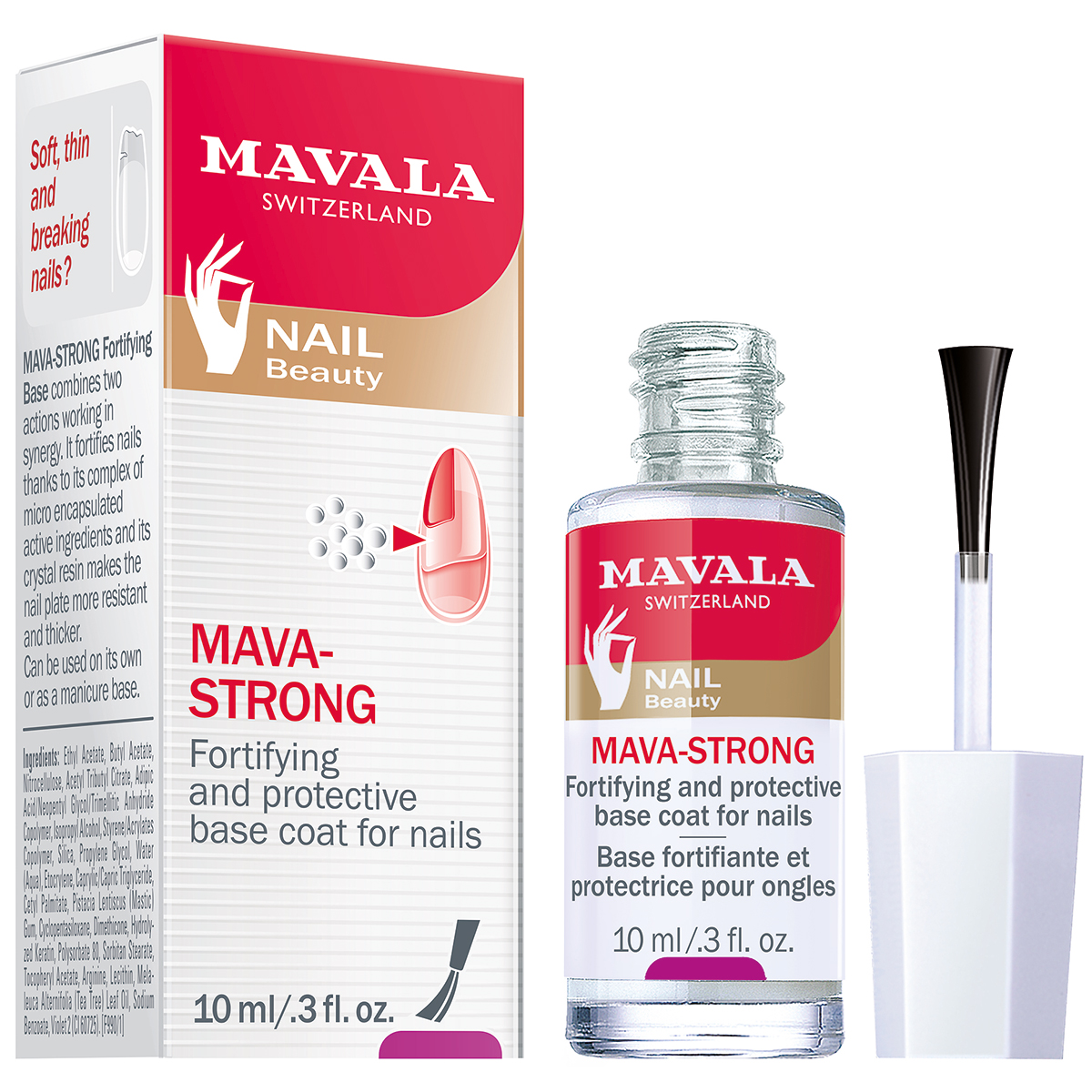 Mava-Strong, 10 ml Mavala Negleforsterker