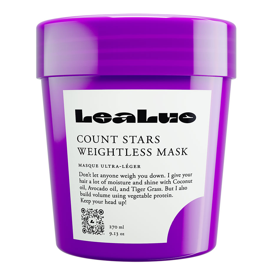 Count Stars Weightless Mask, 270 ml LeaLuo Hårkur Hårpleie - Hårpleieprodukter - Hårkur
