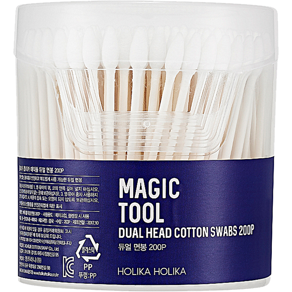 Magic Tool Dual Head Cotton Swabs, Holika Holika Ansiktspleietilbehør Hudpleie - Ansiktspleie - Ansiktspleietilbehør