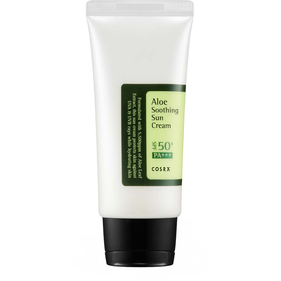 Aloe Soothing Sun Cream SPF50+ PA+++, 50 ml COSRX Solbeskyttelse til ansikt Hudpleie - Solprodukter - Solkrem - Solbeskyttelse til ansikt