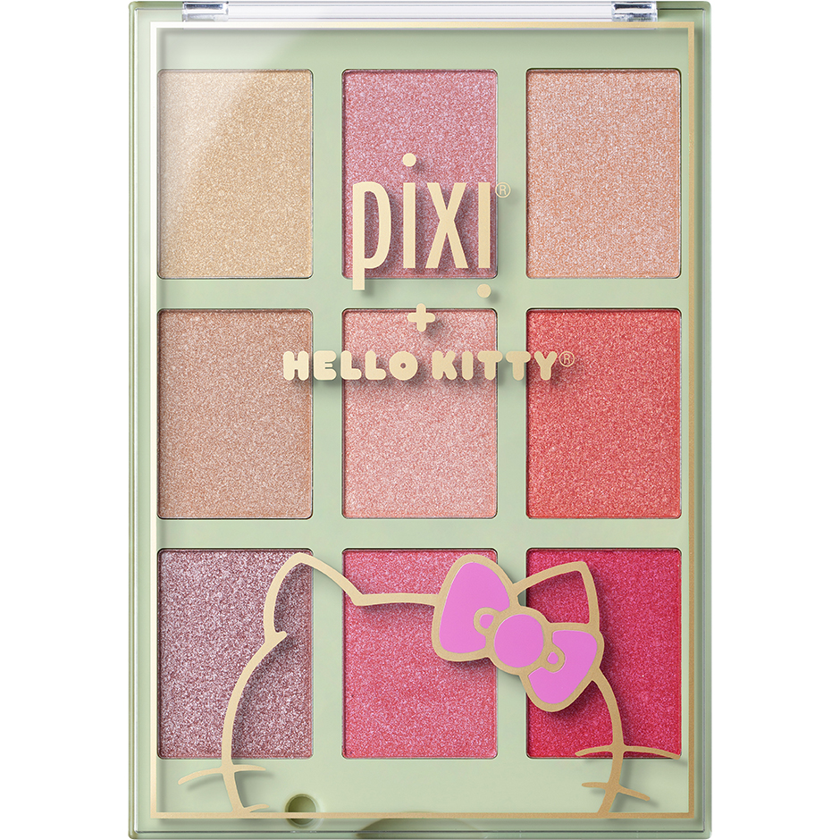 Bilde av Pixi + Hello Kitty - Chrome Glow Palette, 25,2 G Pixi Øyenskygge