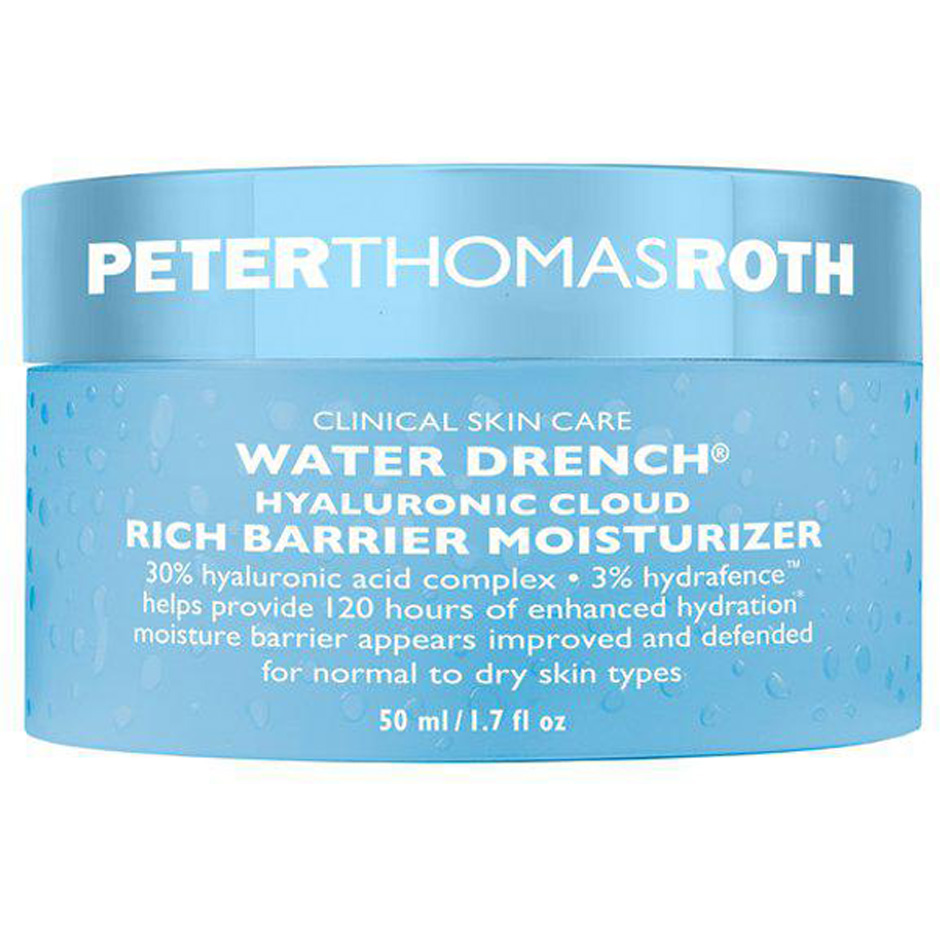 Water Drench® Hyaluronic Cloud Rich Barrier Moisturizer, 50 ml Peter Thomas Roth Ansiktskrem Hudpleie - Ansiktspleie - Ansiktskrem