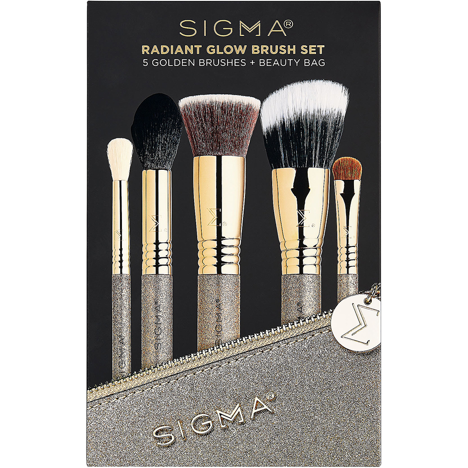 Radiant Glow Brush Set, Sigma Beauty Børster & Pensler Sminke - Sminkeverktøy - Børster & Pensler