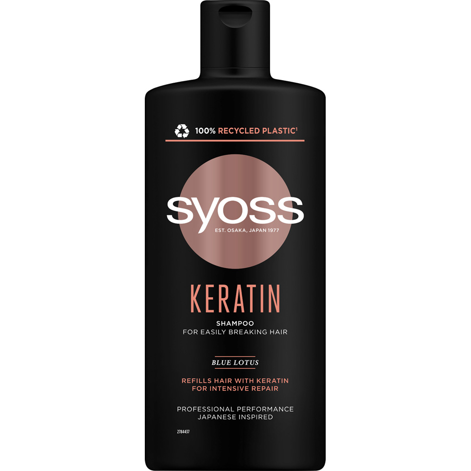Keratin Schampo, 440 ml Syoss Shampoo Hårpleie - Hårpleieprodukter - Shampoo