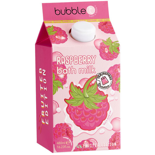 BubbleT Fruitea Raspberry Bath Milk