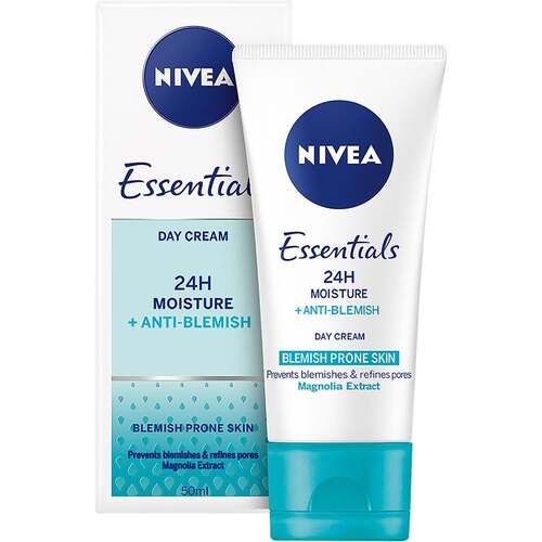 Nivea Essentials Day Cream 24H Moisture Boost + Anti Blemish