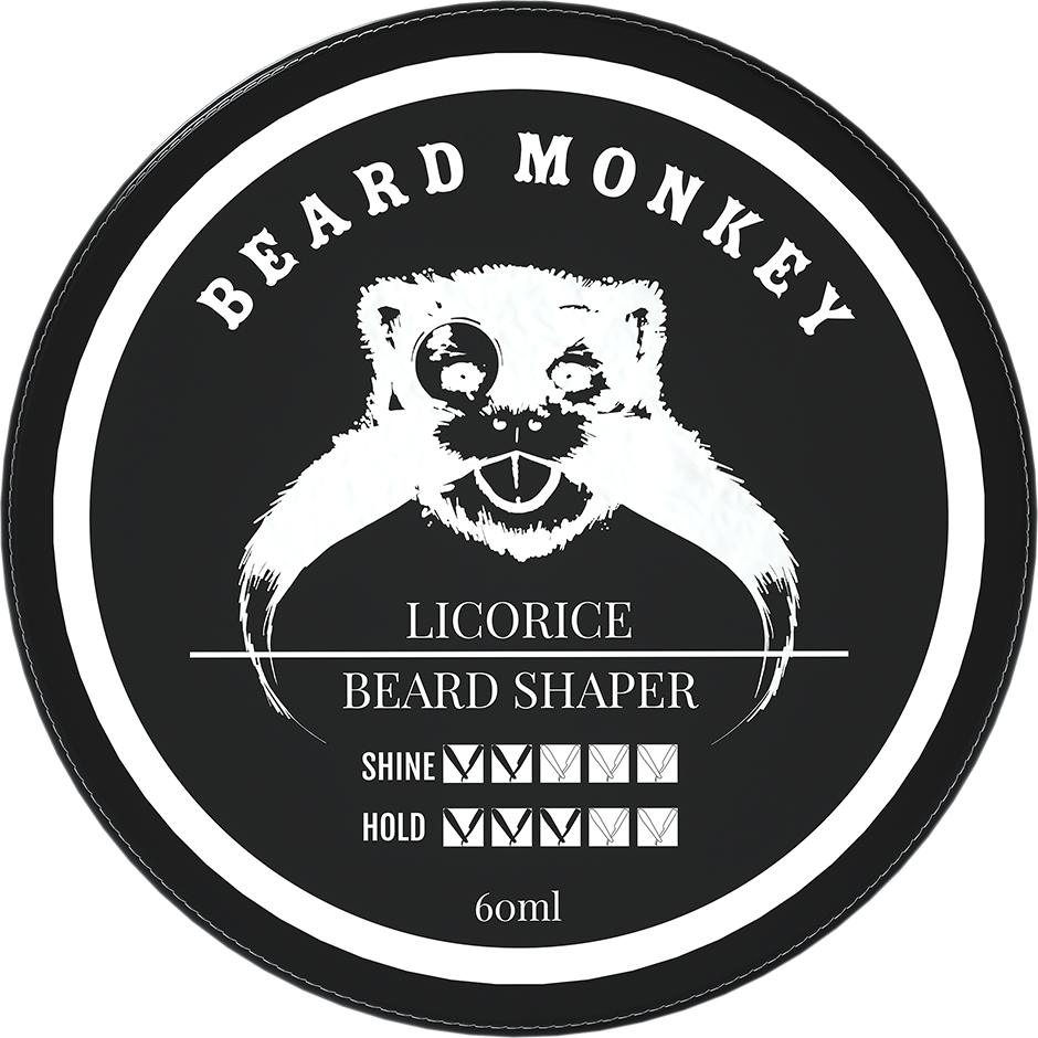 Bilde av Licorice Beard Shaper, 60 Ml Beard Monkey Skjegg & Bart