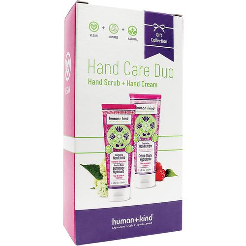 Human+Kind Hand cream+Hand Scrub Duo Elderflower