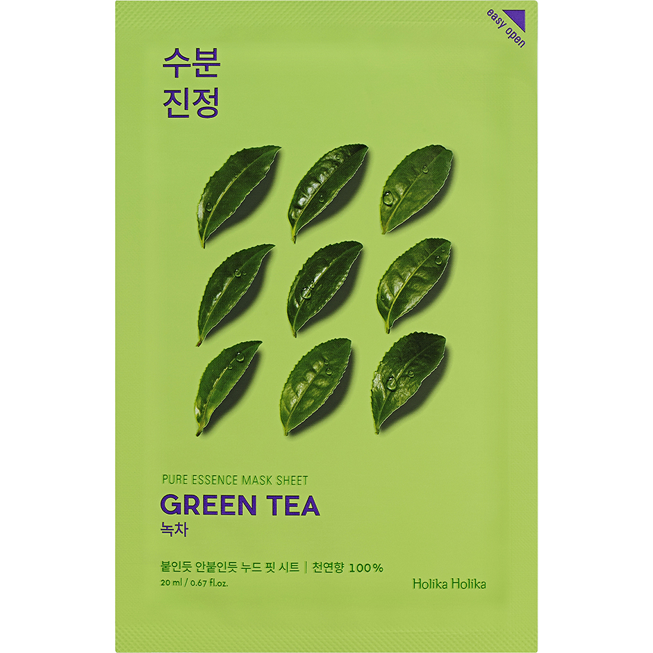 Holika Holika Pure Essence Mask Sheet - Green Tea, Holika Holika K-Beauty Hudpleie - K-Beauty
