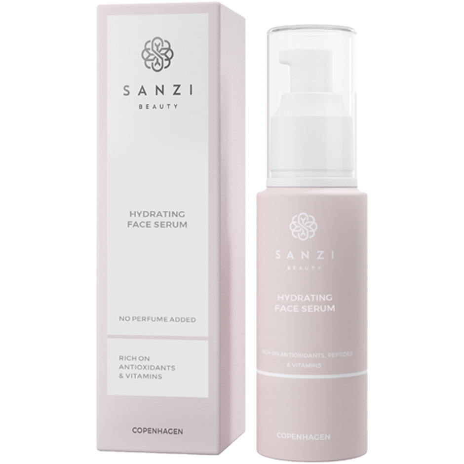 Hydrating Face Serum, 30 ml Sanzi Beauty Ansiktsserum Hudpleie - Ansiktspleie - Ansiktsserum