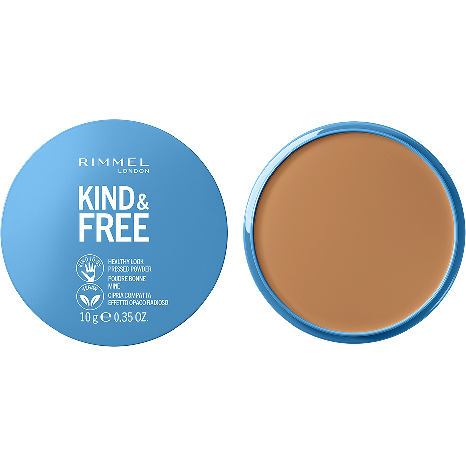 Kind & Free Pressed Powder 1 Translucent,  Rimmel London Pudder test