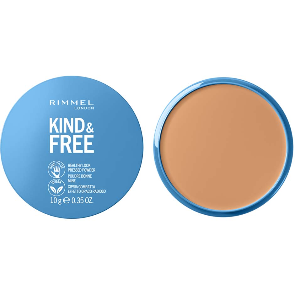 Kind & Free Pressed Powder 1 Translucent, 14 ml Rimmel London Pudder test
