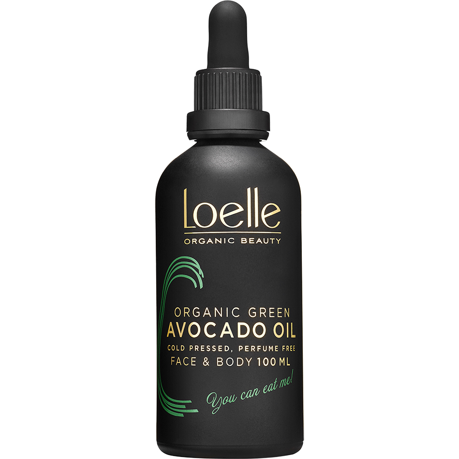 Green Avocado Oil, 100 ml Loelle Ansiktsolje Hudpleie - Ansiktspleie - Ansiktsolje