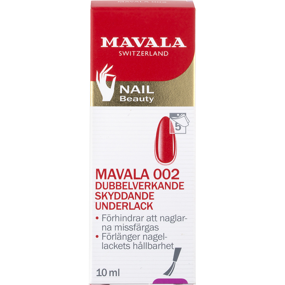 Mavala 002 Protective Base Coat, 10 ml Mavala Underlakk Sminke - Negler - Neglelakk - Underlakk