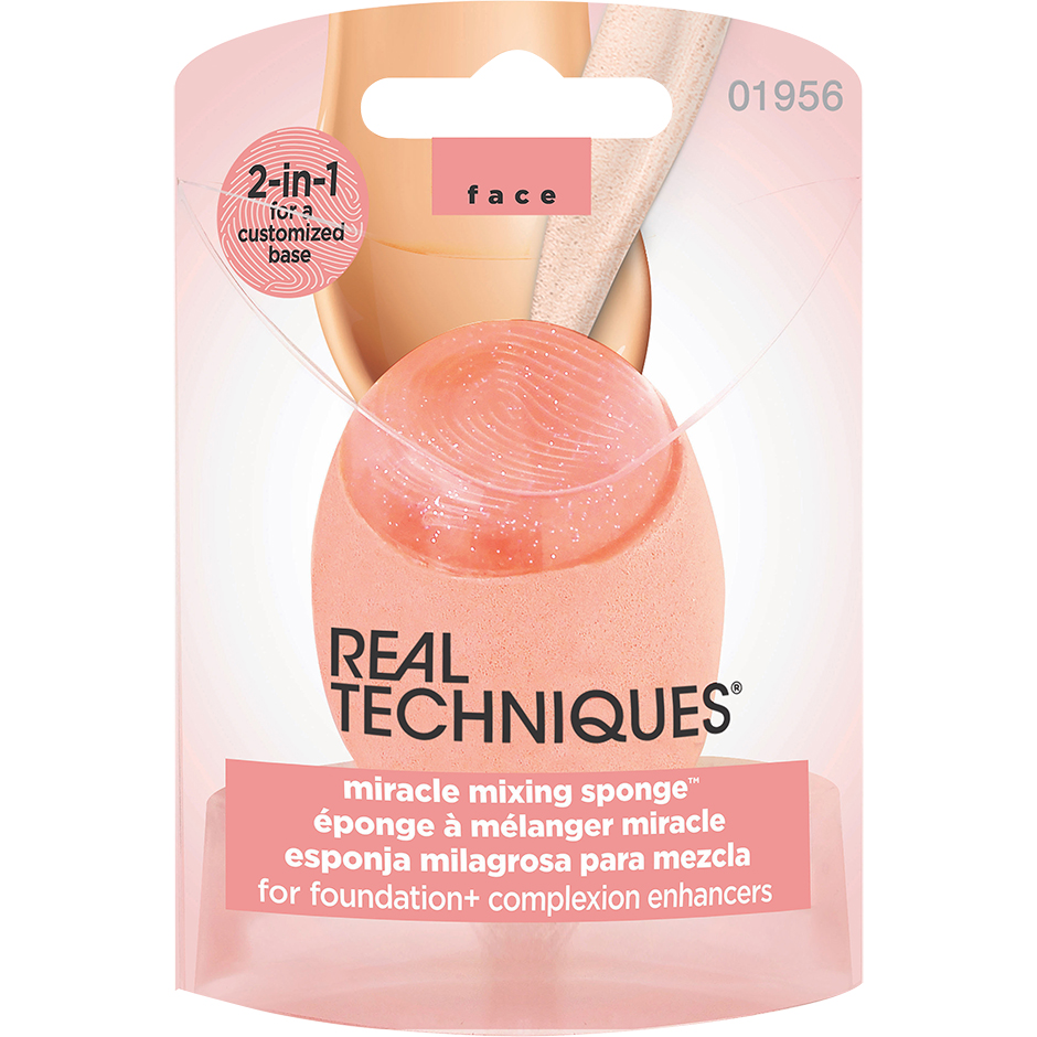 Real Techniques Miracle Mixing Sponge, Real Techniques Sminke Svamper Sminke - Sminkeverktøy - Sminke Svamper
