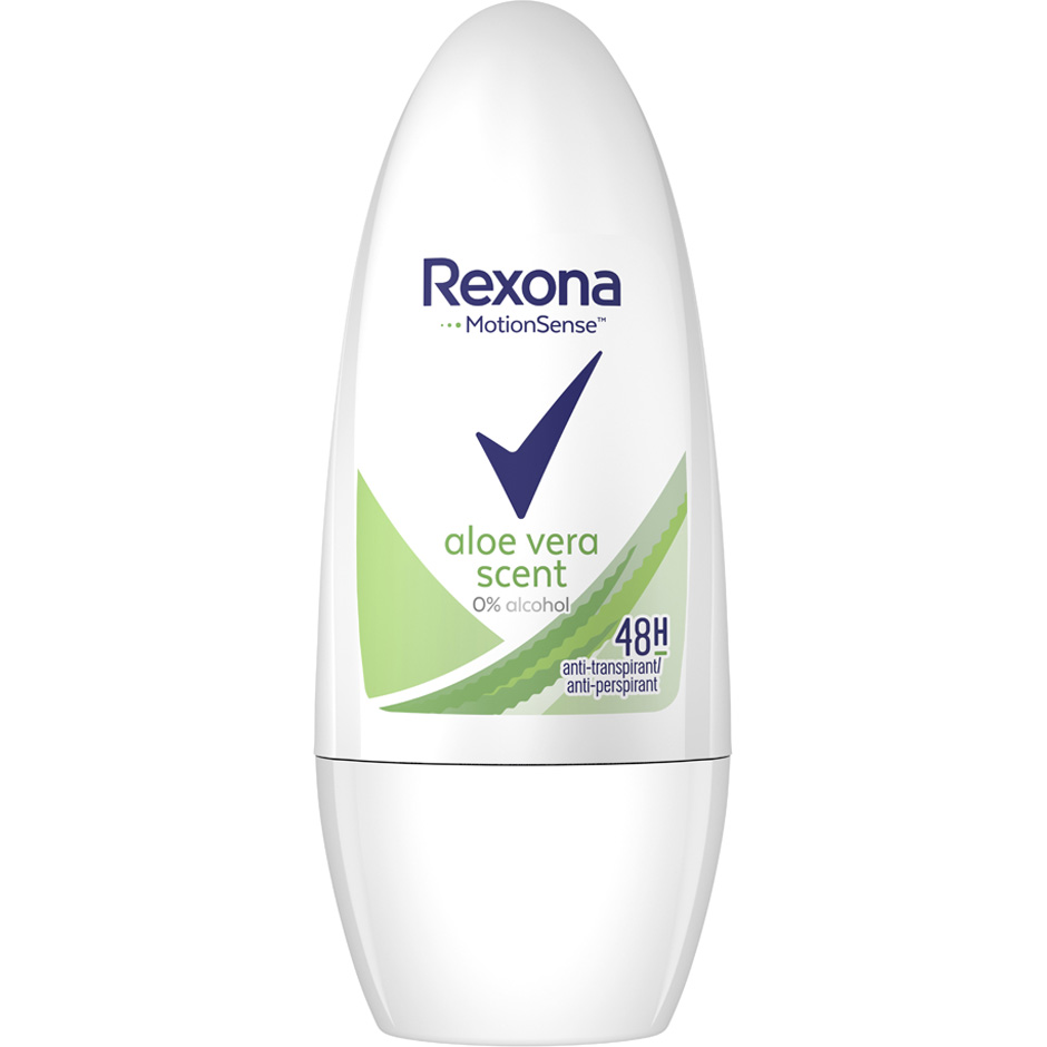 Deo Roll-on Aloe Vera, 50 ml Rexona Damedeodorant Hudpleie - Deodorant - Damedeodorant