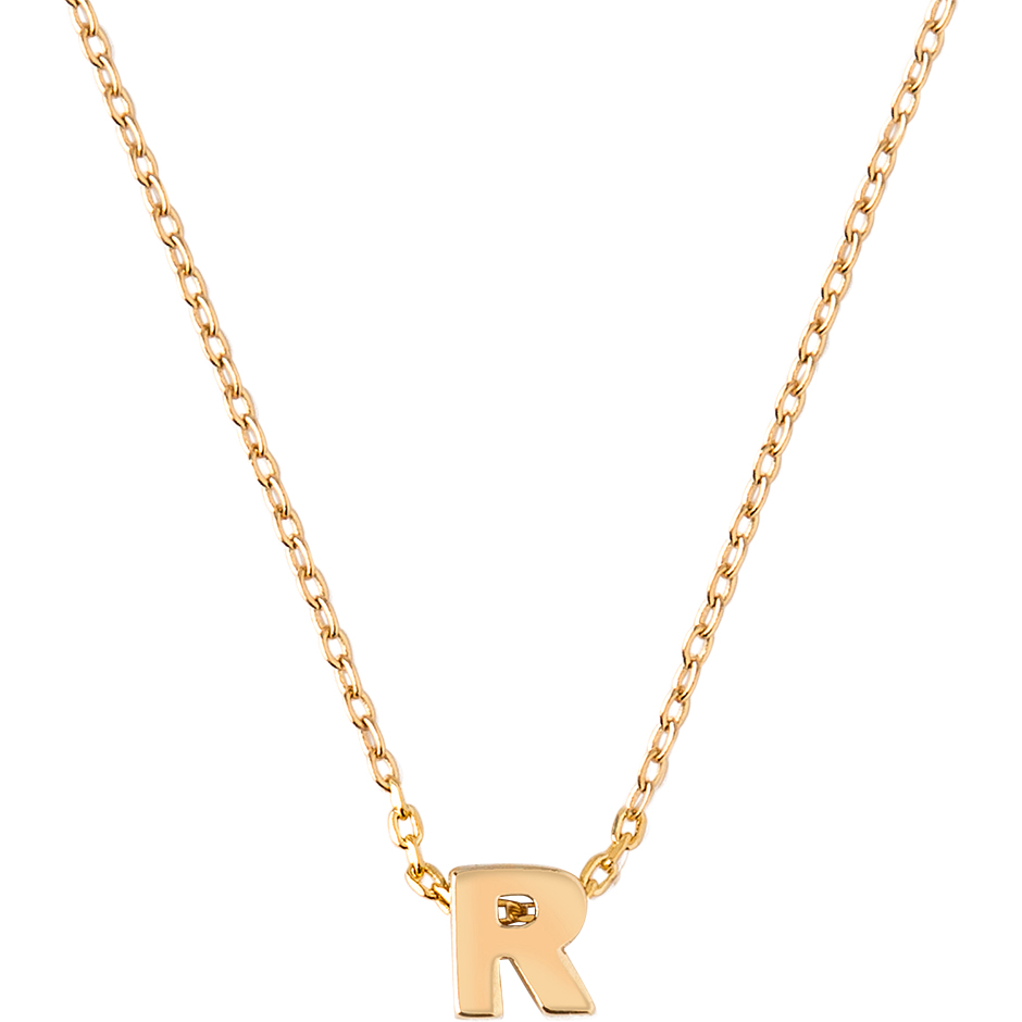 Gold Plated Initial Necklace Giftbox, Orelia Halskjeder Accessories - Smykker - Halskjeder