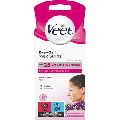 Veet Cold Wax Strips Face