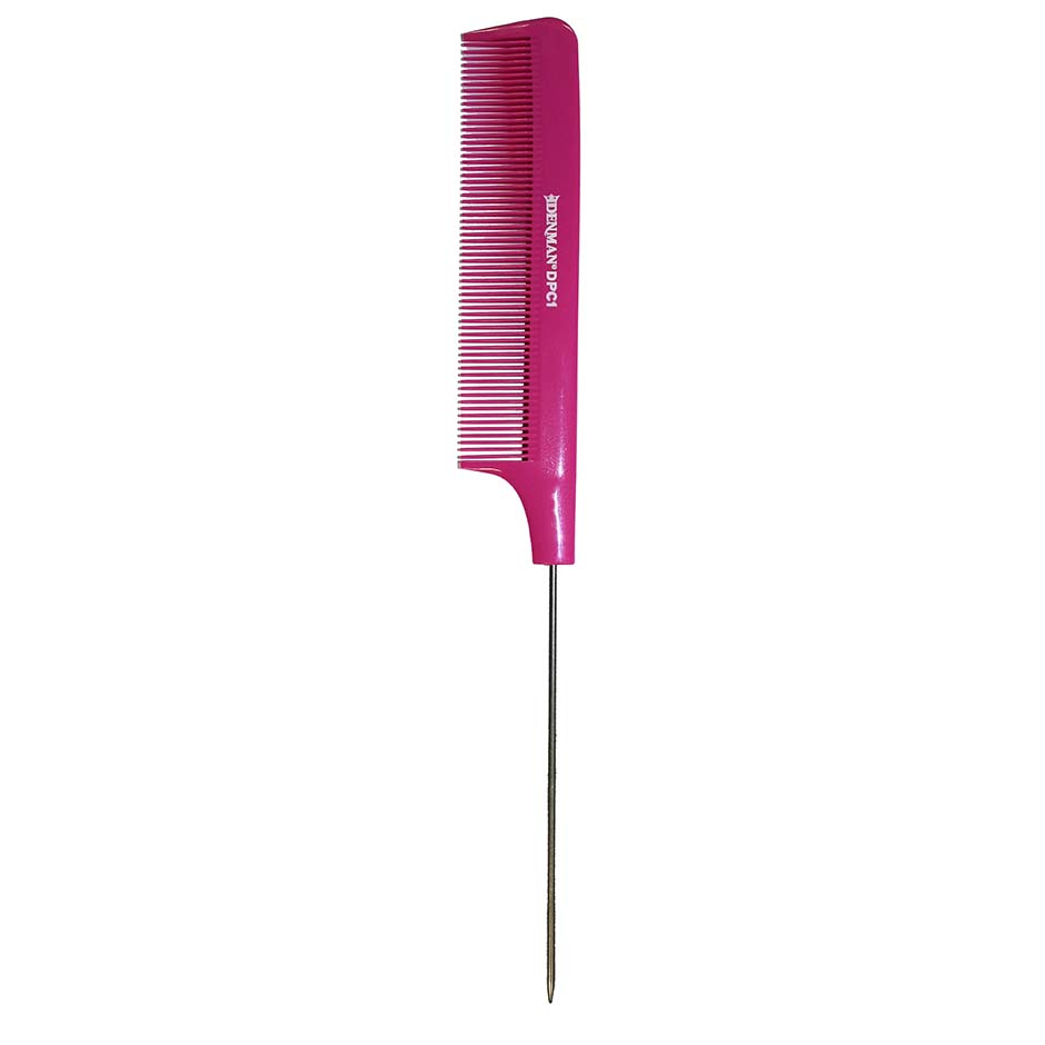 DPC1 Pin Tail Comb Black, Denman Hårbørster Hårpleie - Stylingverktøy - Hårbørster