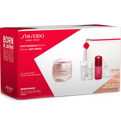 Shiseido Benefiance Neura Smooting Cream Pouch Set
