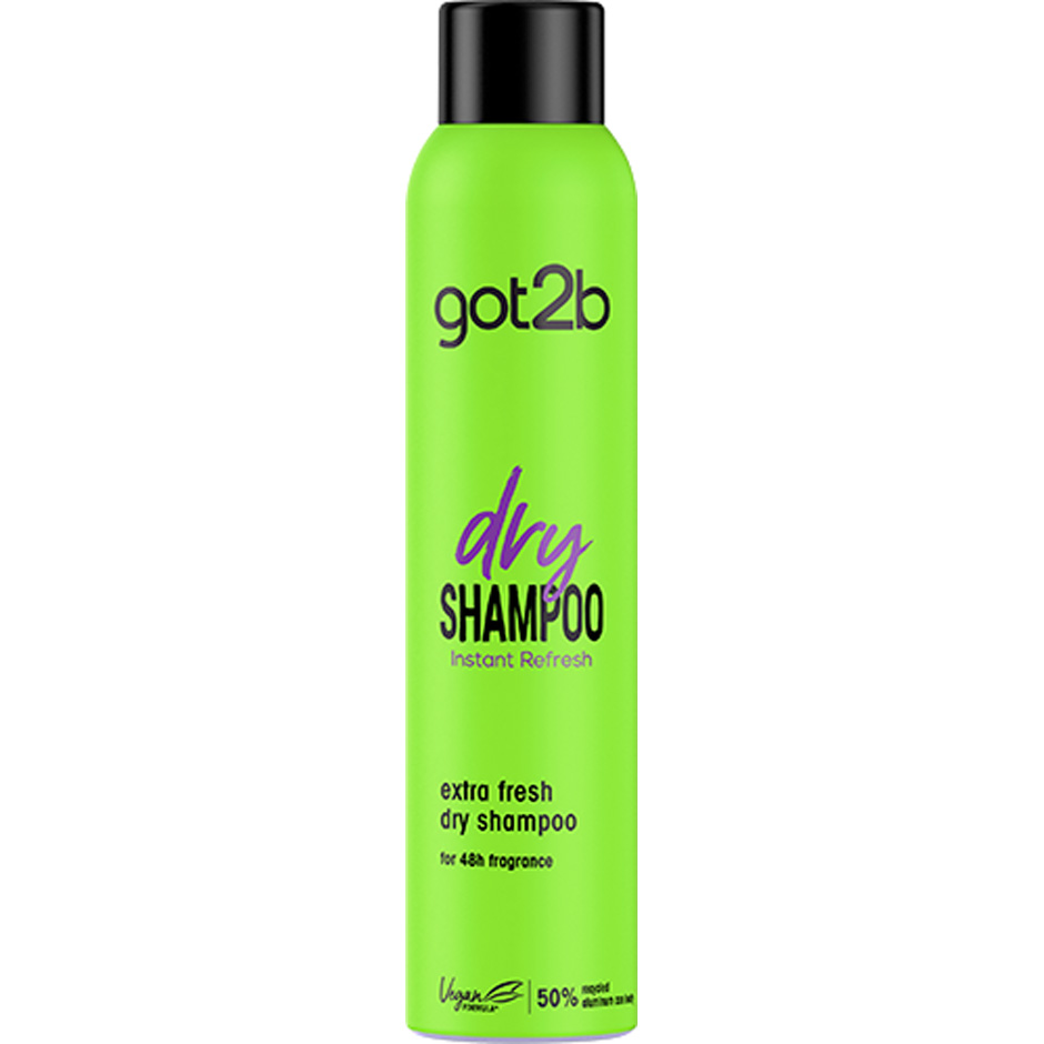 Got2b Dry Shampoo Extra Fresh, 200 ml Schwarzkopf Shampoo Hårpleie - Hårpleieprodukter - Shampoo