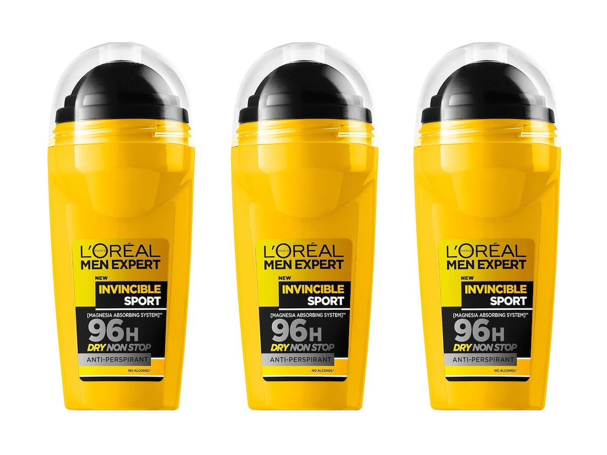 Men Expert Roll-On Deo, 50 ml L'Oréal Paris Herredeodorant Hudpleie - Deodorant - Herredeodorant