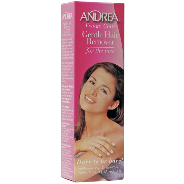 Hair Remover Gentle For Face, Andrea Voks & Gel