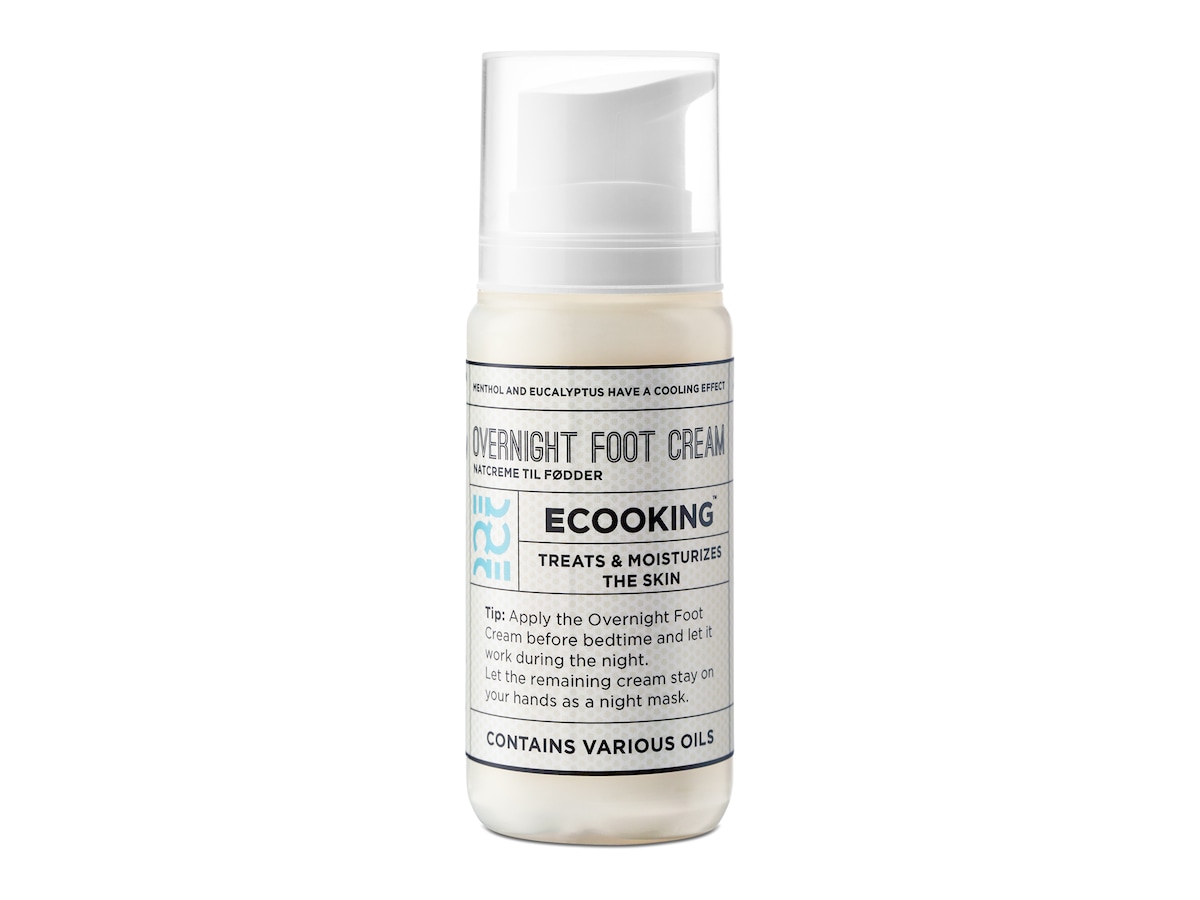 Overnight Foot Cream, 100 ml Ecooking Fotkrem test