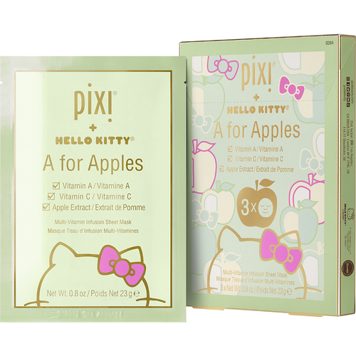 Pixi Pixi + Hello Kitty - A for Apples Sheet-Mask
