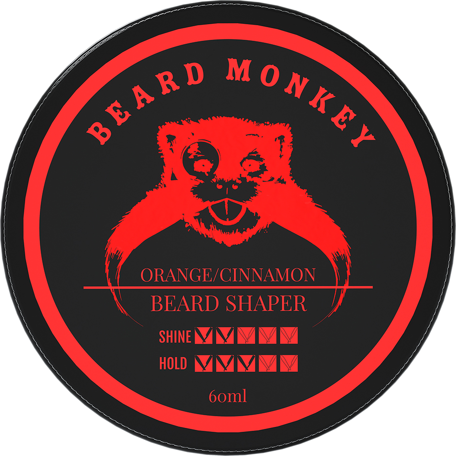 Bilde av Orange & Cinnamon Beard Shaper, 60 Ml Beard Monkey Skjegg & Bart