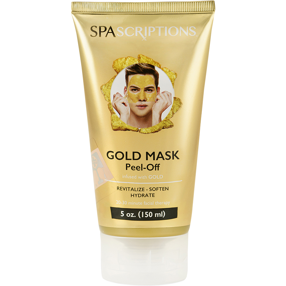 Peel-Off Gold Mask, 150 ml Spascriptions Ansiktsmaske Hudpleie - Ansiktspleie - Ansiktsmaske