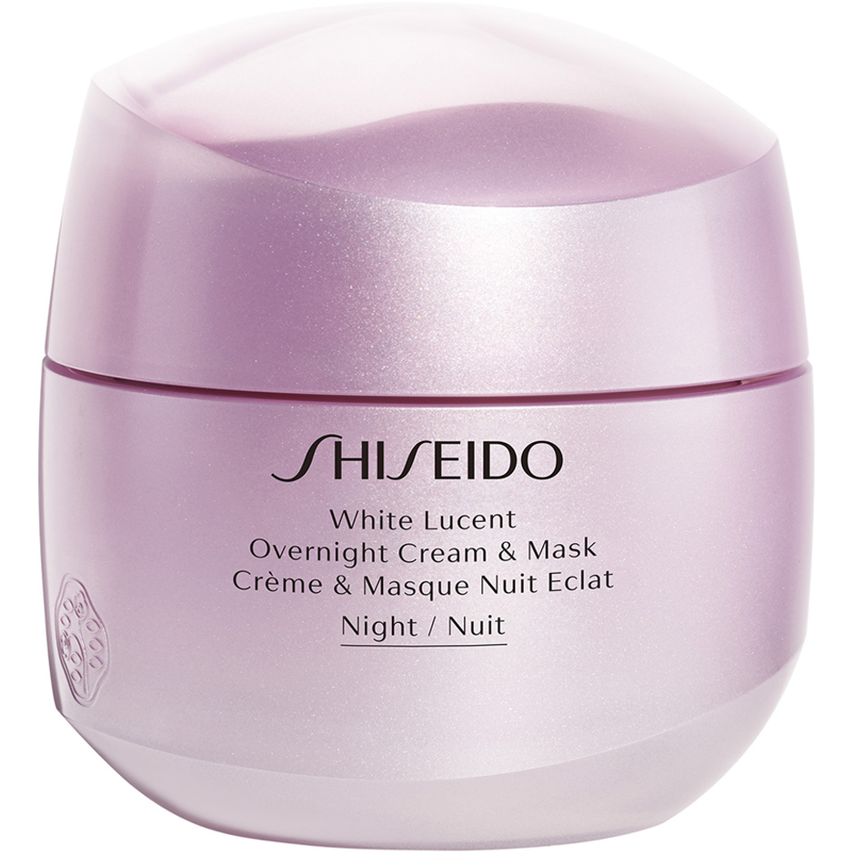 Shiseido White Lucent Overnight Cream & Mask, 75 ml Shiseido Nattkrem Hudpleie - Ansiktspleie - Ansiktskrem - Nattkrem