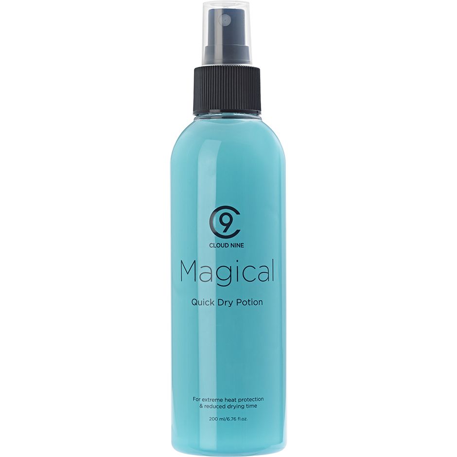 Magical Quick Dry Potion Spray, 200 ml Cloud Nine Varmebeskyttelse Hårpleie - Hårpleieprodukter - Varmebeskyttelse