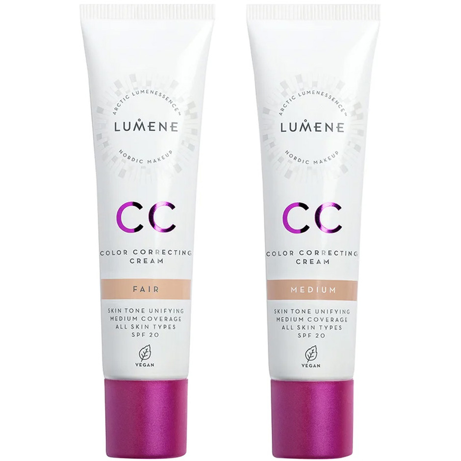 CC Color Correcting Duo, Lumene CC Cream Sminke - Ansikt - CC Cream