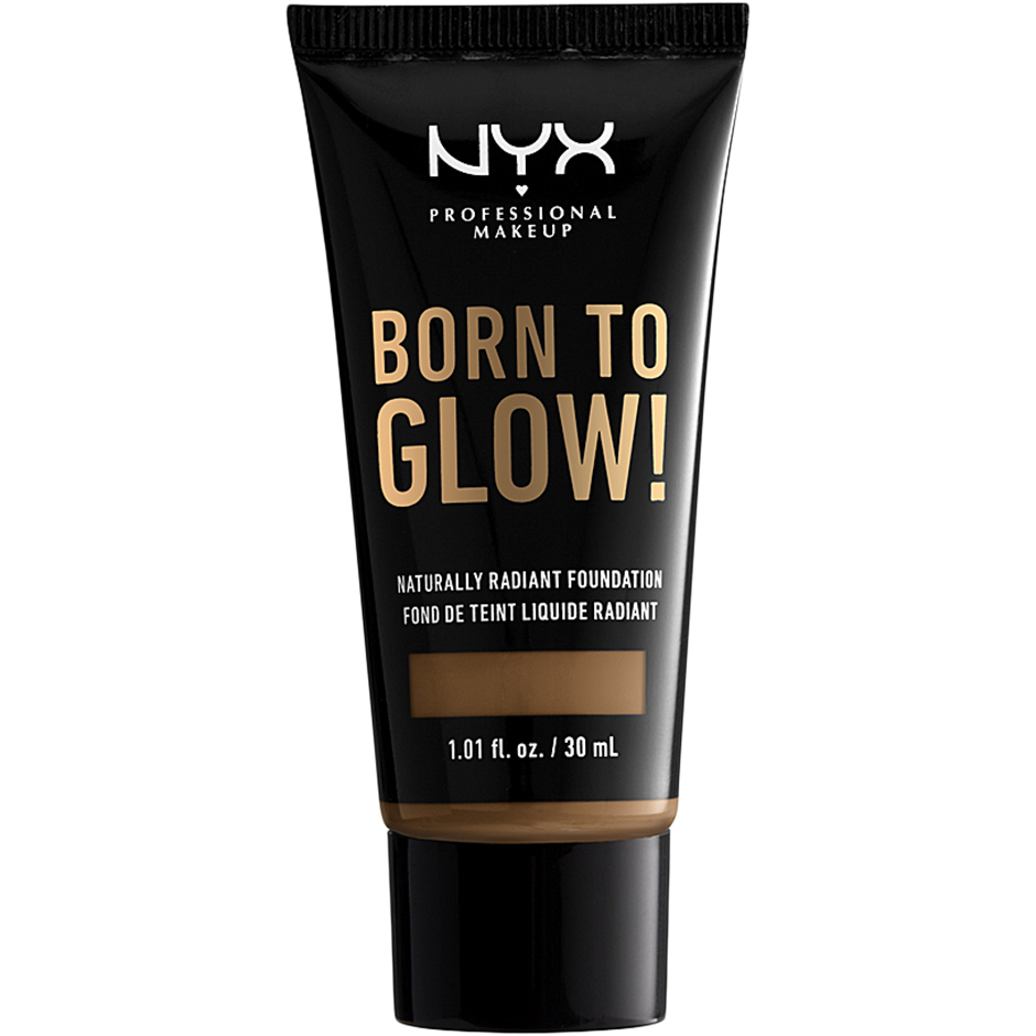 Born To Glow Naturally Radiant Foundation, NYX Professional Makeup Foundation Sminke - Ansikt - Foundation