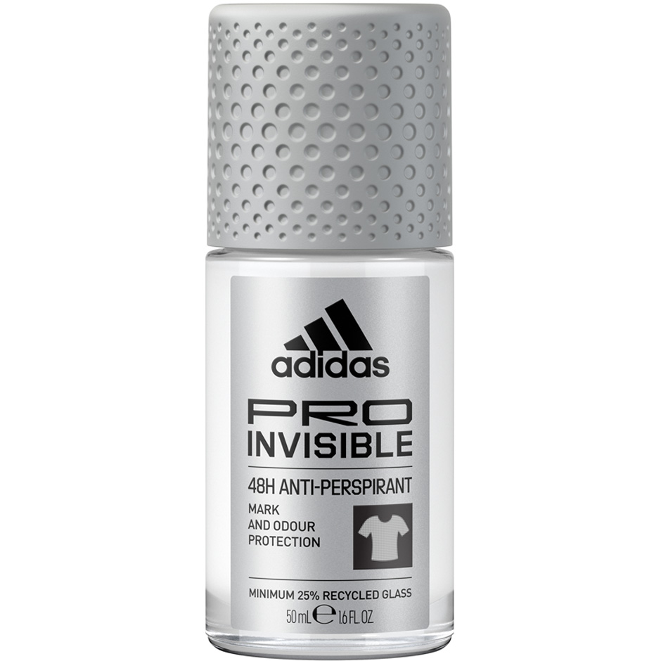 Pro Invisible Roll-on Deodorant, 50 ml Adidas Herredeodorant Hudpleie - Deodorant - Herredeodorant
