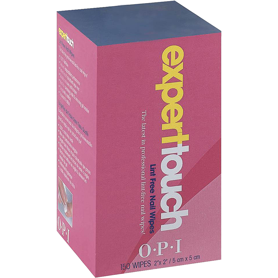 Experttouch Remover Lint-Free Nail Wipes, OPI Neglelakkfjerner