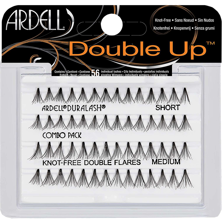 Ardell Double Up Individuals Knot-Free Combo, Ardell Løsvipper