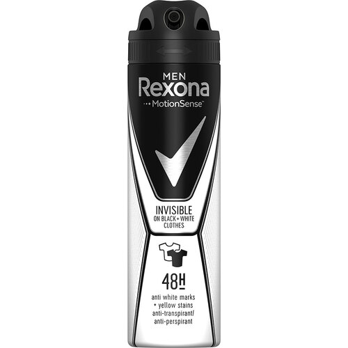 Rexona Men Deo Spray Invisible Black & White